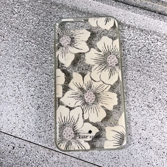 Kate Spade Hardshell iPhone 7 8 Phone Case Floral - Picture 2 of 4